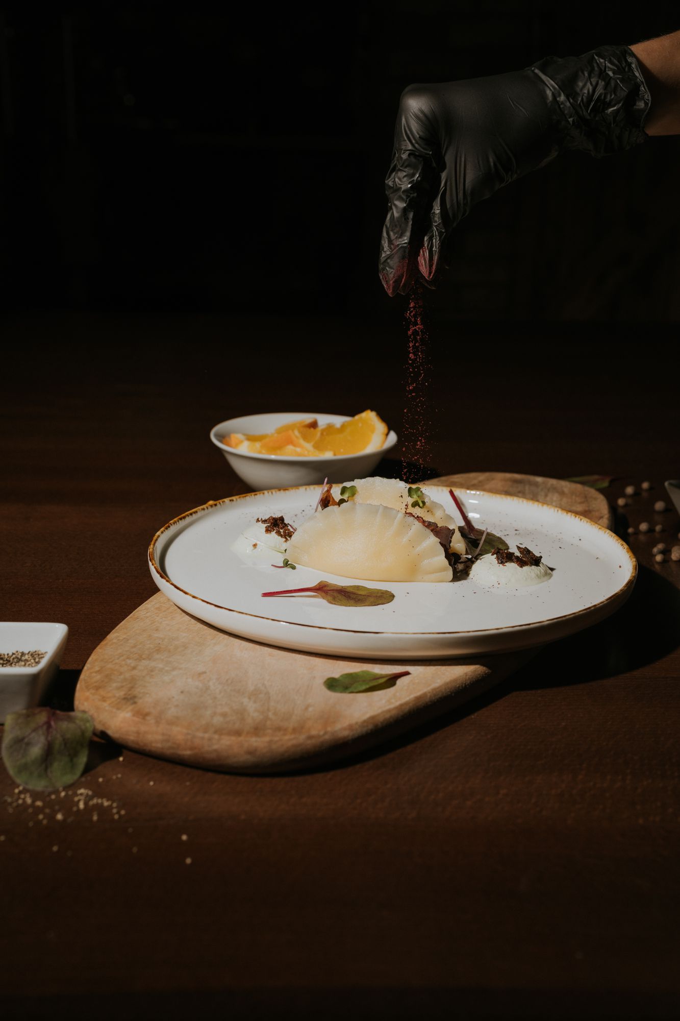 pirohy sucast catering menu od La Reunion